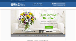 Desktop Screenshot of lastminutegiftsandflowers.com
